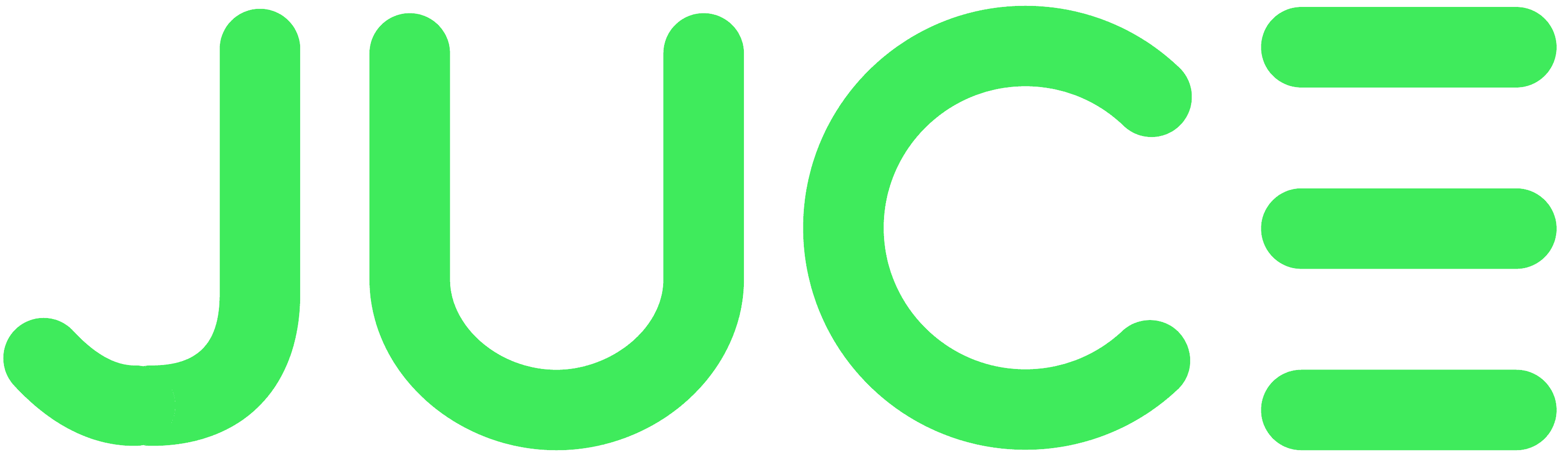 JUCE Text Logo